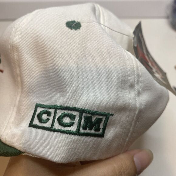 New Vintage Phoenix Coyotes #1 Apparel CCM NHL Snapback Hat Made In Canada - Picture 4 of 10